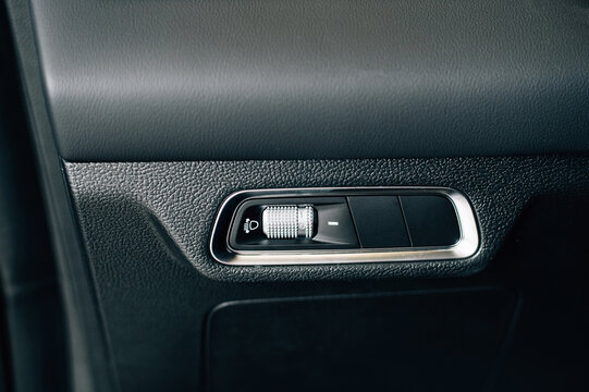 Headlight corrector button block car