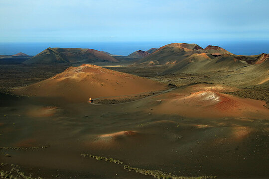 Lanarote, 
Timanfaya Nationatolpark