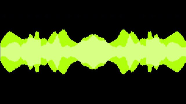 Colorful audio waveform spectrum animation.Spectrum audio animation, Wave form Audio Isolated on background. Audio spectrum wave effect, waveform beats.