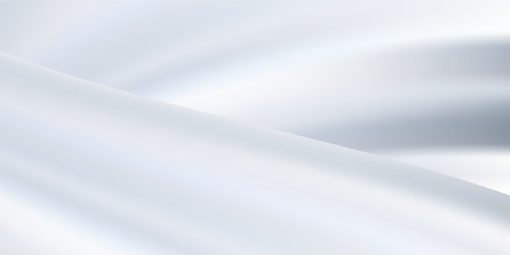 Brilliant background with a silver gradient and metallic texture effect. Vector illustration with bright patches of polished metal