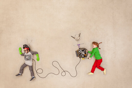 Children developing robot