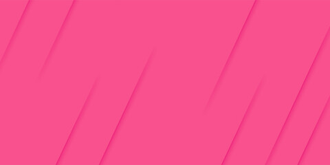 Obraz premium Abstract Pink Background with Diagonal Paper Cut Layers and ShadowsAbstract Pink Background with Diagonal Paper Cut Layers and Shadows