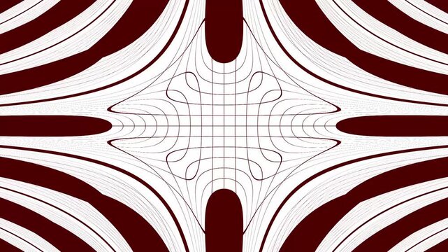 Maroon fluid radial mesh abstract elegant modern loop background