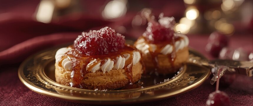 Elegant Spanish dessert favored by royalty and nobility