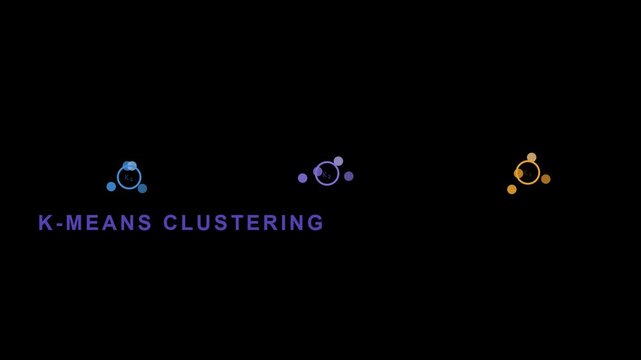 4K K-Means Clustering Machine Learning Data Segmentation Map