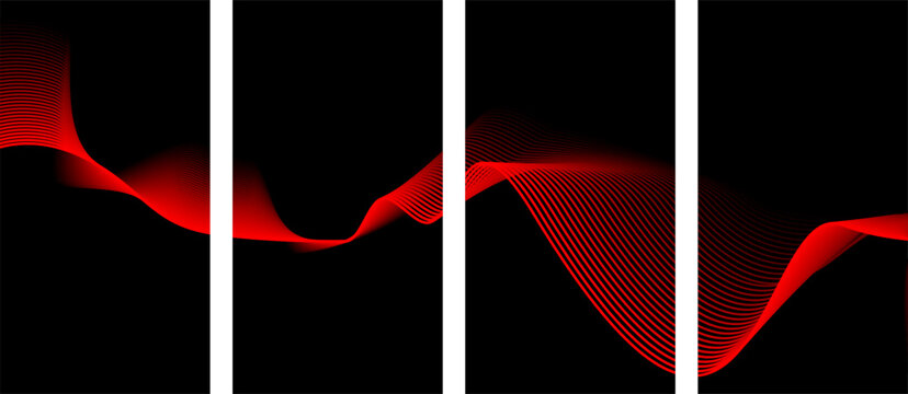 Three dimensional red triangular prisms floating in space with geometry triangles threedimensional floating abstract