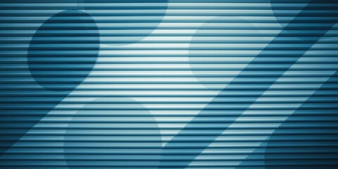 Naklejka premium Geometric background with uninterrupted stripes and overlapping circles
