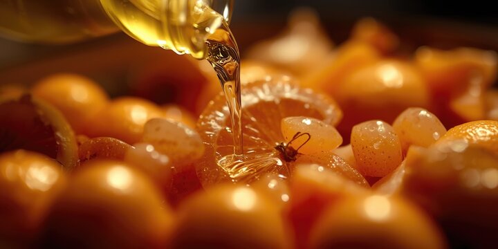Extraction of citrus essential oil limonene from the bright peels of grapefruits