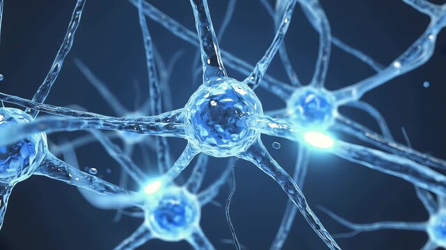 Elevated cortisol molecules overstimulating brain cells during nighttime