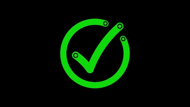 go green button with circle inside a green curve line