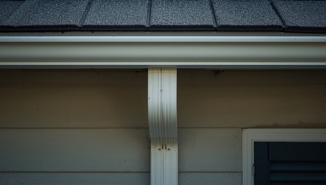 Gutter and downspout components promoting safe water diversion