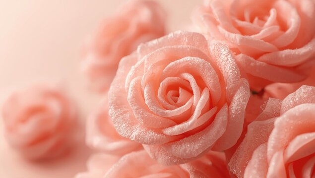 EVA rubber foam paste air drying method for crafting beautiful rose shaped flowers