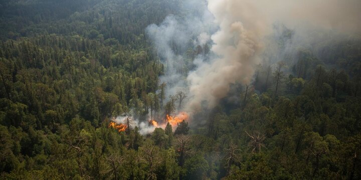 Environmental impact mitigation during forest fire control operations
