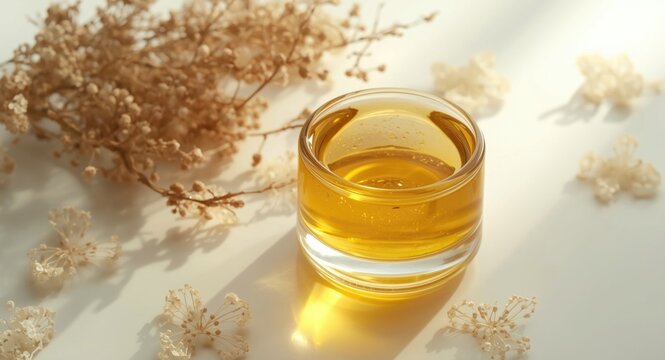 Healing properties of witch hazel extract for skin care