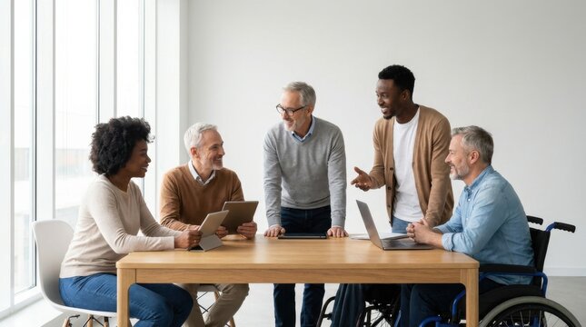 The inclusive workplace is a colorful garden where every flower blooms equally bright