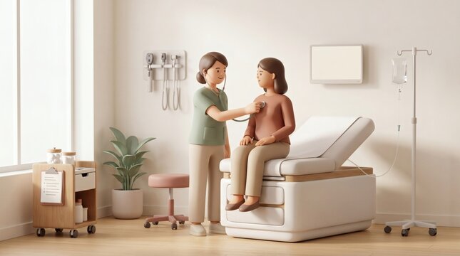 Doctor Consulting with Patient 