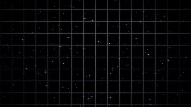 Bright electrical lightning bolts discharging across a digital grid background in this high quality cinematic motion graphic video clip