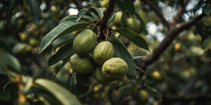 Collective fruit production on mature marula tree