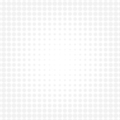Fototapeta premium Background from gray raster dots for text on white,