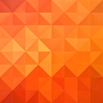Vibrant Orange Geometric Mosaic - A Dynamic Abstract Background.