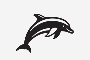 dolphin vector illustration © Adam