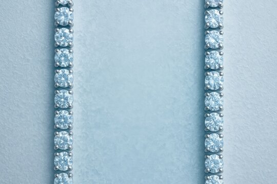 Elegant diamond jewelry design.