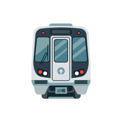 Modern Tram Train Vehicle Transportation. © Dalan