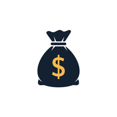 Money bag with dollar sign symbol. © Dalan