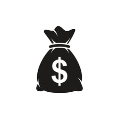 Money bag with dollar sign symbol. © Dalan