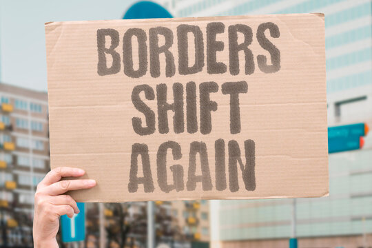 "Borders Shift Again" Territory boundaries change constantly amid ongoing conflict. BORDERS. TERRITORY. MIDEAST. CONFLICT. SHIFT.
