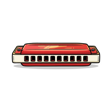 Harmonica small object vector