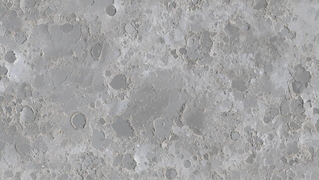 Close-up view of the surface of the moon showing craters and lunar texture