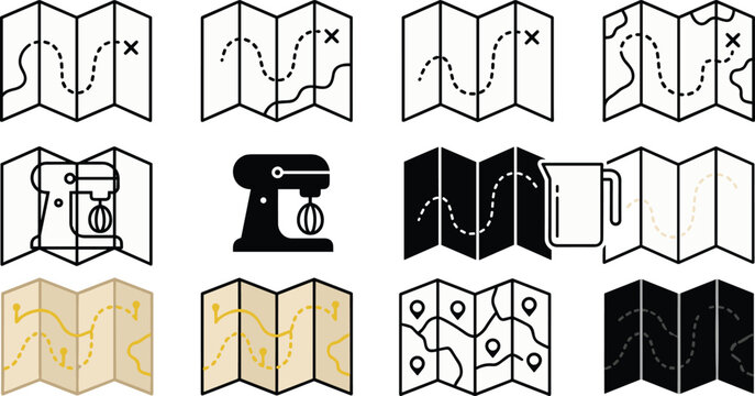 Minimalist Cloud Computing Icon Set Representing Data Storage and Digital Network TechnologyMinimalist Cloud Computing Icon Set Representing Data Storage and Digital Network Technology