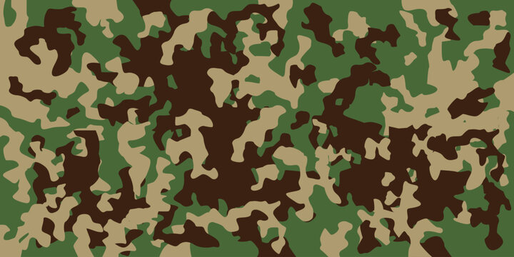 Abstract camouflage pattern, Indian military-style Flecktarn background.