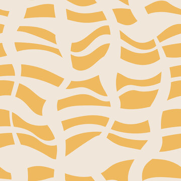 Groovy Summer Seamless Pattern