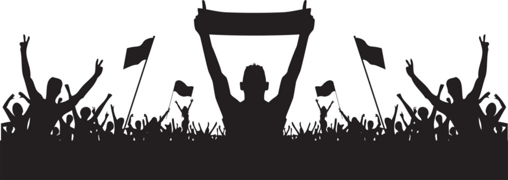 Silhouette vector illustration of a couple with woman and child standing in grass near a tree representing love and family