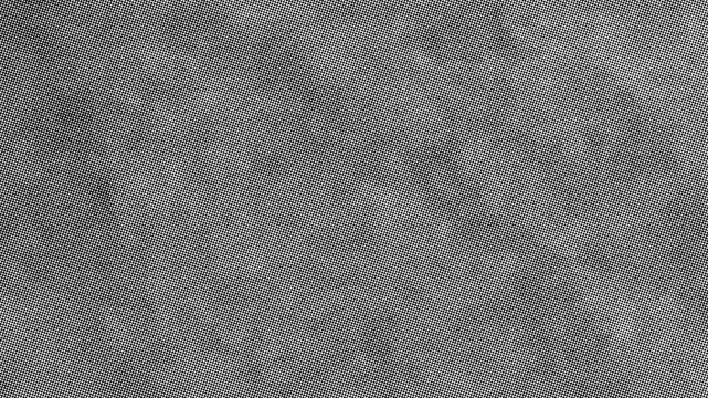 Moving grunge patterns video, animated halftone dots, dark texture overlay with noise and vintage film grain, loopable distressed background.