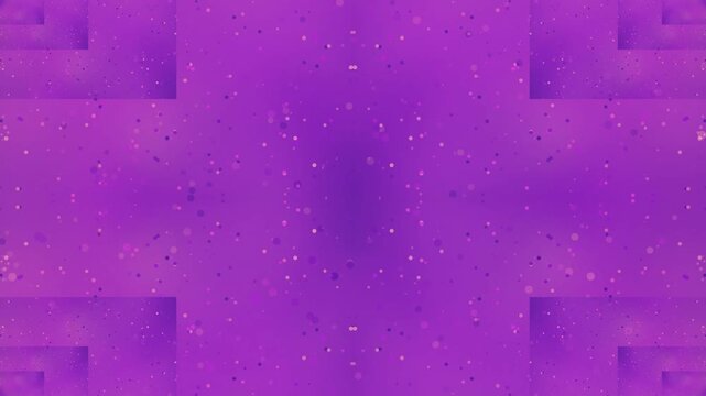 Vibrant Purple Geometric Pattern with Speckled Texture Background