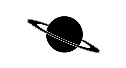 Saturn Planet Vector Icon © ONE