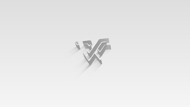 Clean 3D Outline Logo Reveal &mdash; Modern Wireframe Intro Animation