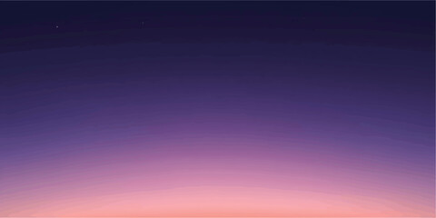 Dusk sky gradient with faint stars at sunset gradient twilight background peaceful atmosphere astronomy darkness minimalist backdrop celestial aesthetic universe © Romana