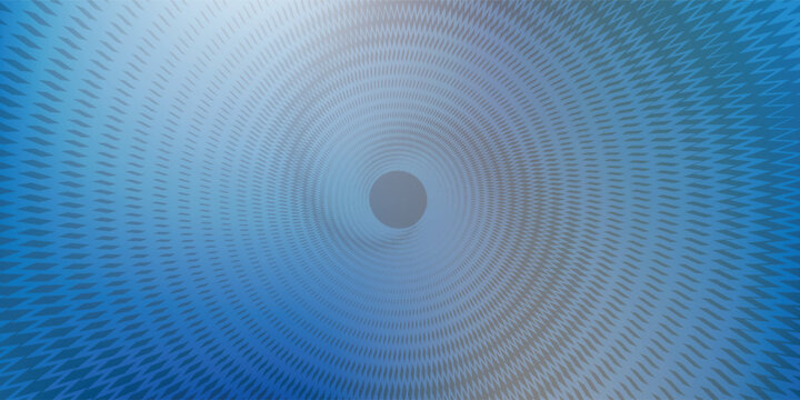 Abstract Blue Circular Pattern with Subtle Texture.