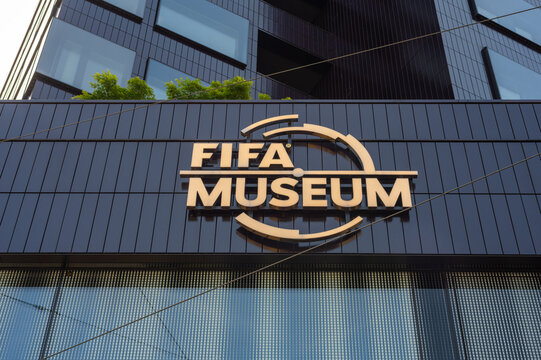 Zurich, Switzerland - May 21, 2026: The FIFA Museum is an interactive, multimedia museum, dedicated to celebrating the rich history, heritage, and global culture of association football.