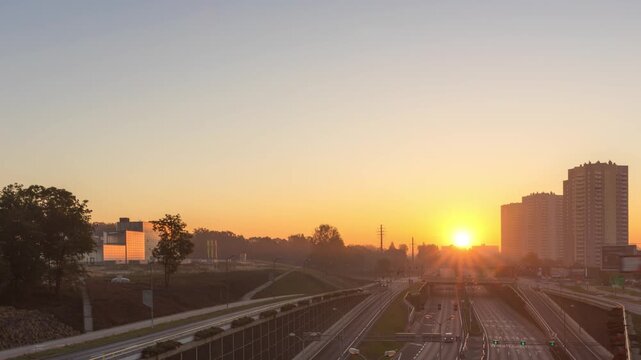 City highway by Sunrise II