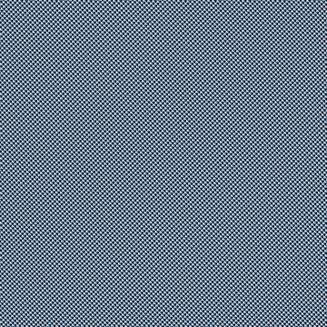 Dark navy blue and white geometric micro texture seamless pattern vector. Abstract optical illusion fine grid background for corporate business stationery, menswear fabric and modern packaging.