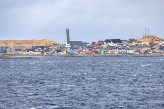 Part of Vard&oslash; seen from the coastal route