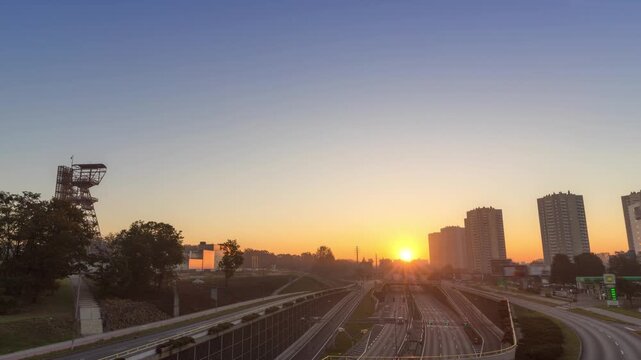 City highway by Sunrise I