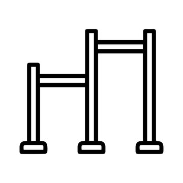 Parallel Bars Icon