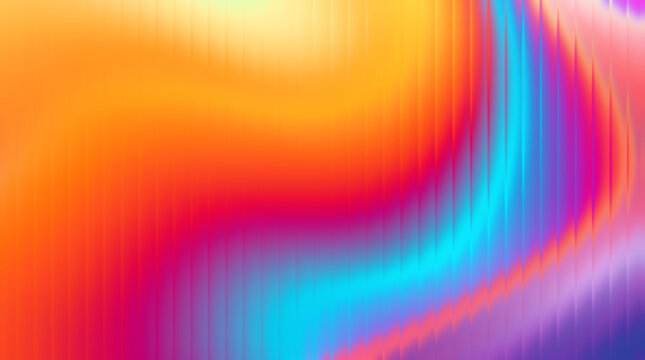 Abstract gradient background with colorful swirls for web design and social media