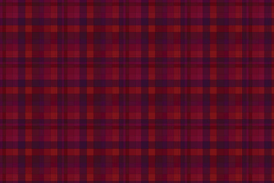 Deep burgundy and dark red tartan plaid fabric pattern with checkered burgundy background material scottish clothing traditional fabricdesign decorative